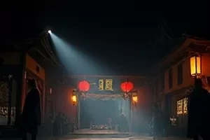 《第七个雨季》封面，老式站台上被雨水打湿的长椅与行李箱